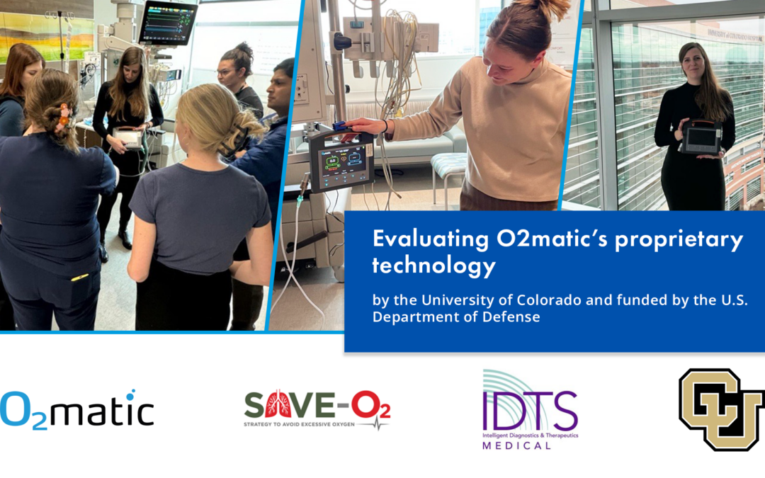 O2matic’s Proprietary Technology to be Evaluated by the University of Colorado, Funded by the U.S. Department of Defense