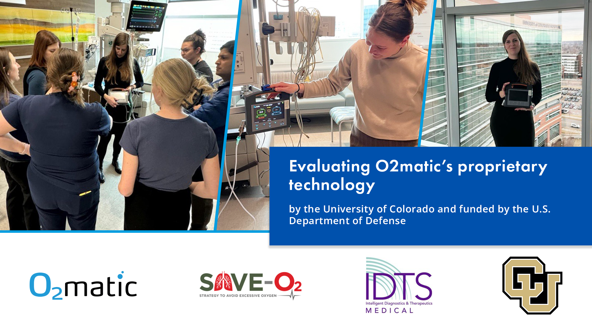 You are currently viewing O2matic’s Proprietary Technology to be Evaluated by the University of Colorado, Funded by the U.S. Department of Defense